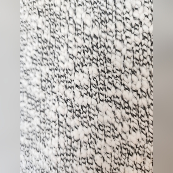 NAADAM Knit sweater vest, black/white, cotton blend, size S - Picture 6 of 6